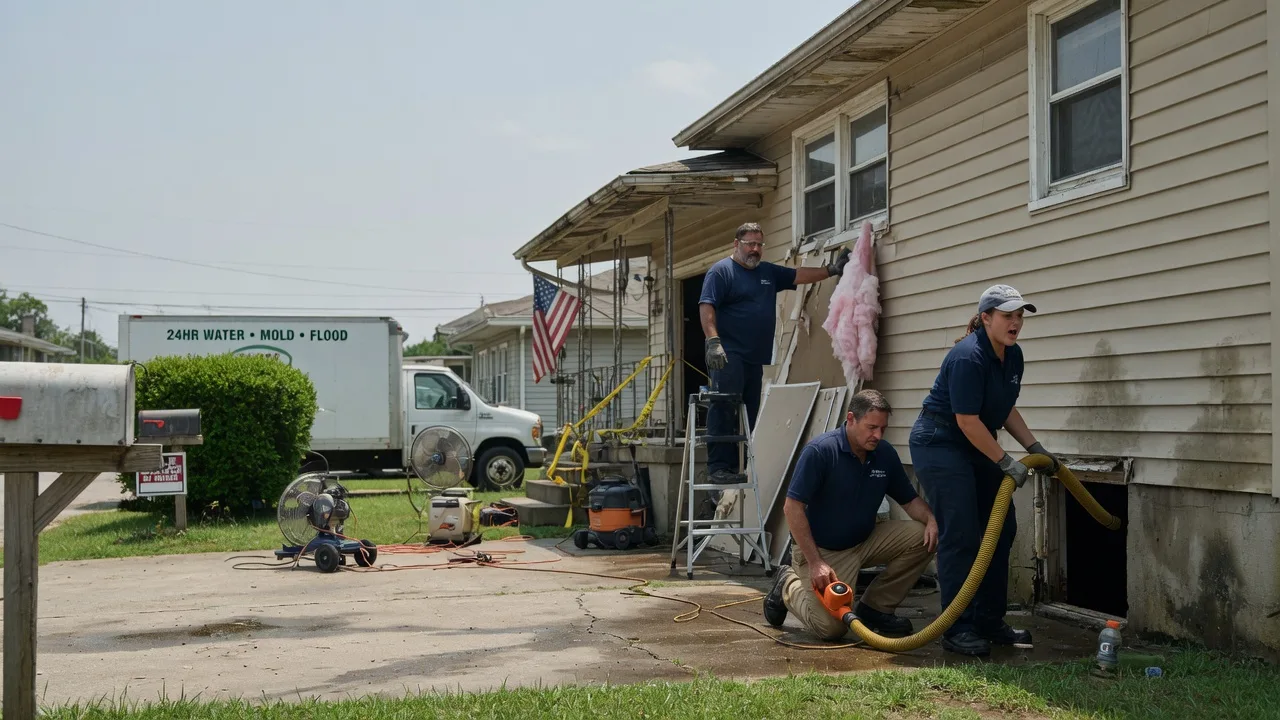 Water Damage Repair in East Freetown, MA near me